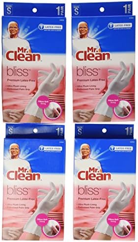 Ръкавици Mr. Clean Bliss Premium без латекс, малки, 4 на двойки (1 опаковка)