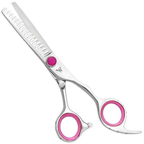 Професионални ножици за подстригване на коса Washi Beauty Cotton Candy (ножици 5,5 инча, розово)
