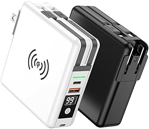 Зарядно устройство BoxWave, съвместим с LG XBOOM Go P7 - Безжична стенно зарядно устройство Rejuva (10000 ма) (18