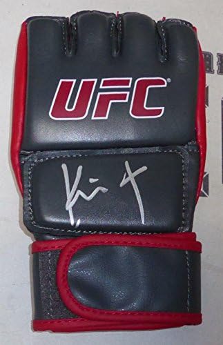 Kimo Леопольдо Подписа Ръкавици UFC с Автограф на PSA/DNA COA 3 8 16 43 48 Ultimate UU96 - Ръкавици UFC с автограф