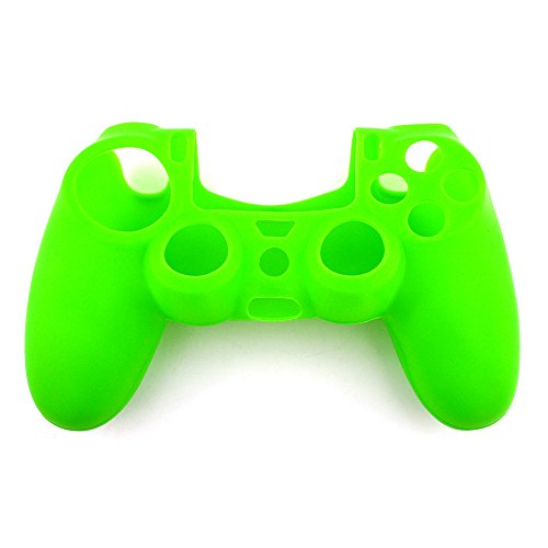 Силиконов калъф Cinpel контролера на Sony PS4 Зелен цвят