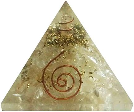 Crystal Кварцов Камък На Пирамидата На Лечебни Кристали, Рейки Органитовая Пирамида На Рейки Духовният Подарък С