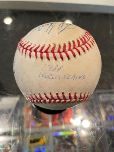 1993 Група на бригада Alcs Blue Jays White Sox Подписа бейзболен клуб Kosc Kaiser Evans Jsa - Бейзболни топки с автографи