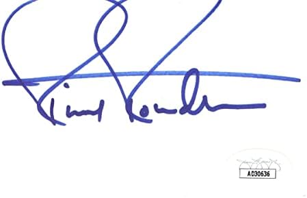 Визитна картичка на Ричард Раундтри с Автограф Shaft Актьор JSA AD30636