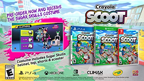 Crayola Scoot - Игрова конзола PlayStation 4