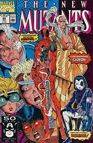 Нови мутанти, 98 VF ; Комиксите на Marvel | 1-во появата на Дэдпула, 1-аз печат