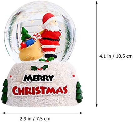VALICLUD Коледа Дядо Коледа Снежна Топка Водна Топка 3x3x4,13 Снежните Топки за Детски Подаръци, Коледна Украса на