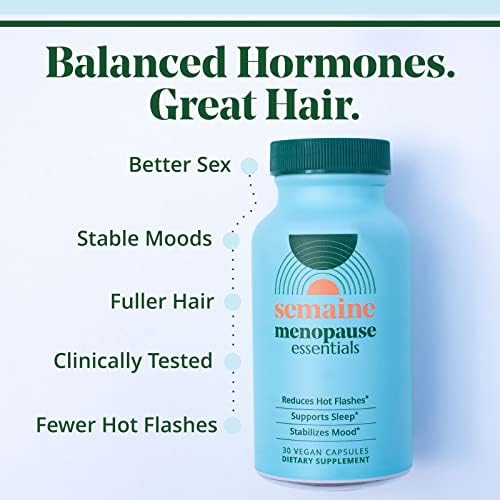 Средства от първа необходимост при менопаузата за жените – 30 карата, Клинично тествани, Косата се сгъстява, баланса на хормоните,