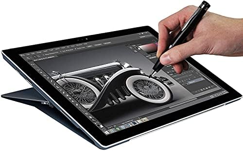 Активен цифров стилус Broonel Silver Fine Point - е Съвместима с Lenovo ThinkPad T15g 15.6
