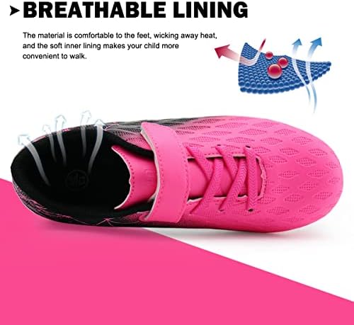 футболни Обувки Brooman Kids С Твърдо Покритие За Момчета И Момичета, Спортни Обувки за футбол На Открито