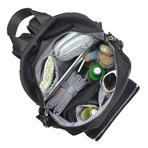 Чанта за Памперси Storksak Hero Backpack Black, Един Размер