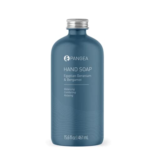 Pangea Organics - Естествен Овлажняващ сапун за ръце с египетски здравец и бергамот | Веганское, Нетоксичное,