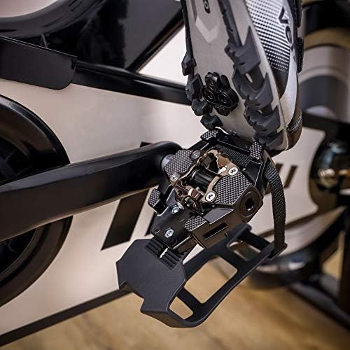 Колоездене скоби за пръстите на краката VENZO, клетки и тръни - Съвместими с педали Shimano SPD - Фиксирани
