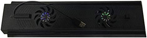 ОСТЕНТ 3 USB Порта Hub Охлаждащ Охладител Феновете + долно Оттичане на Притежателя Поставка за конзола Sony PS4