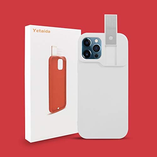 Калъф за телефон Yetaida Beauty Fill Light за iphone 12 /12pro, поддържа безжична зареждане, батерия, не се изисква,