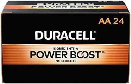 Алкални батерии Duracell 2768001 Coppertop AA 24 бр./опаковане. (MN1500BKD)