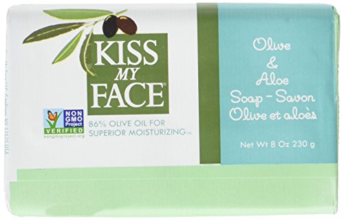 Сапун Kiss My Face Bar, 8,0 грама, Чисто маслиново масло. 1-Бар