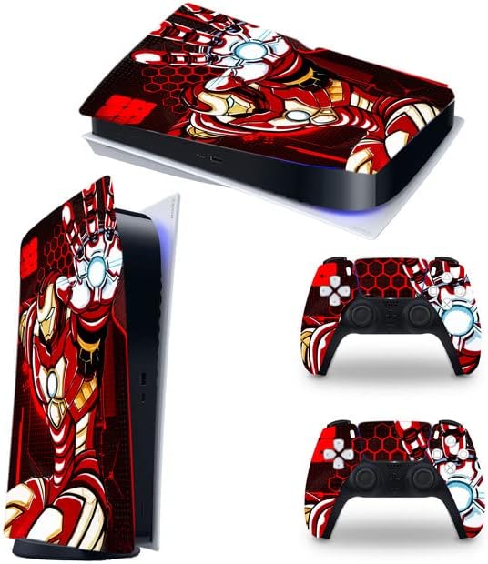 Най-богатият човек-PS5 Skin Disc Edition Аксесоари за конзола и контролер, обложка-скинове за Playstation 5 (подходящ само