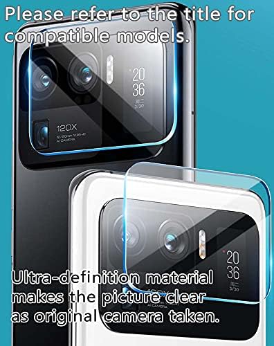 Защитно фолио Vaxson от 2 опаковки, съвместима със стикер на обектив на задната камера на HTC Desire 22 pro [screen protectors от закалено стъкло]