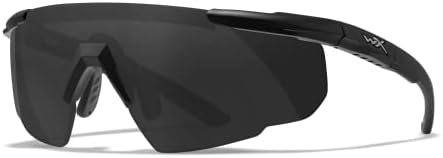 Wiley X Saber Подобрени очила за стрелба с лък, Защитни слънчеви очила за мъже и жени, за защита от uv и