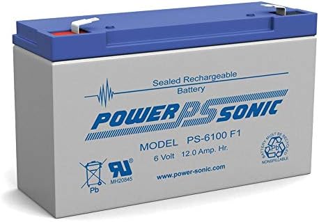 Батерия Powersonic PS-6100 6V 12AH NPX-50 SLA10-6 BP10-6 GP6120 ES12-6