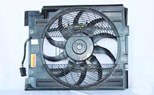 Рядък Електрически Нов вентилатор на кондензатор на променлив ток в събирането, Съвместим с 1997-98 BMW 528I 540I