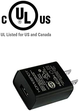 Сертифицирано UL USB Монтиране на Зарядно Устройство, Захранване 5v 1A (1000mA) Универсален Преносим захранващ Адаптер