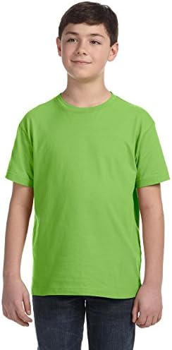 Риза от тънък Джърси LAT Youth, цвят Лайм, Средно