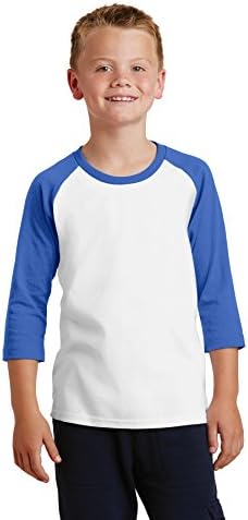 Тениска-Raglan с ръкав 3/4 Apparel Globe Youth Основната Blend