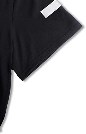 Мъжко облекло от две части, Мъжки светоотражающая тениска с писмото шарките и спортни панталони с завязками на талията (Размер: