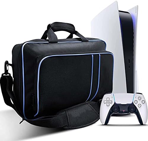Калъф Archir за PS5, Водоустойчива чанта за игри Playstation DualSense Controller PS5, Конзола диск, Детска Слушалки,