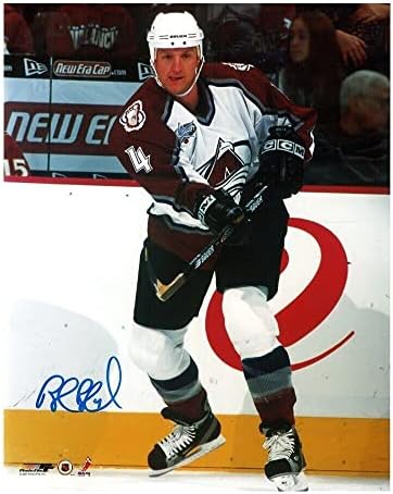 РОБ БЛЕЙК Подписа снимка Колорадо Аваланш 8 x 10 - 70568 - Снимки на НХЛ с автограф