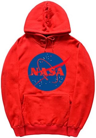 Hoody с качулка CORIRESHA Fashion с логото на НАСА и джоб (по-малко стандартен размер)