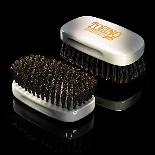Torino Pro Wave Brushes By Brush King 129A - Правоъгълна четка със средна дължина, с по-дълги косми