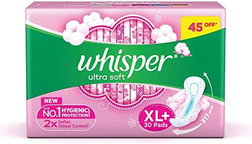 Дамски превръзки Whisper Ultra Soft - 30 броя (XL Plus)