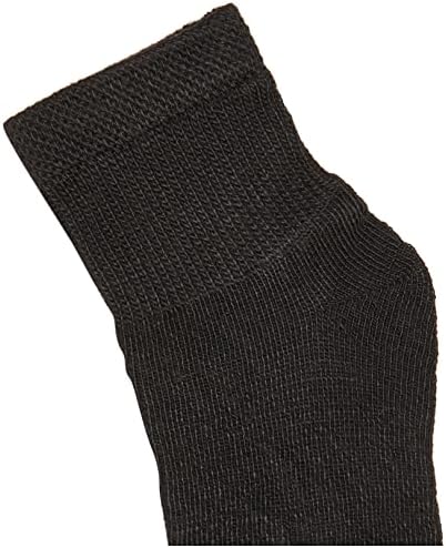 Дамски чорапи Dr. Scholl за лечение на диабет и нарушения на кръвообращението - 4 опаковки по 6 двойки, черни, 10 щатски