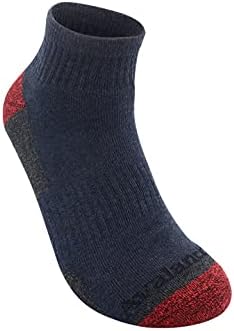 Случайни Мъжки Чорап Avalanche на Открито С мека супинацией Quarter Crew Sock 6 в опаковка