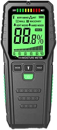 Измерване на влажност на дървесина QUUL Дигитален Електрически Тестер Инструмент за Измерване LCD Влагомер