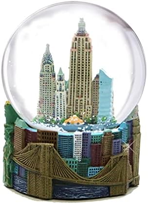 Снежна топка в Ню Йорк (3,5 инча) от колекцията на Skyline ню йорк Snow Globes