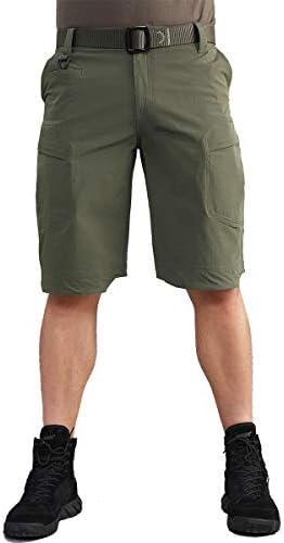 Мъжки бързо съхнещи Тактически Панталони CARWORNIC, Леки Стрейчевые Шорти-Карго за Разходки на Открито с Множество
