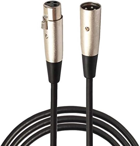 Takasei Barley 1,8 м 3-пинов XLR конектор за микрофон XLR Female Екраниран кабел Микрофон аудио кабел.