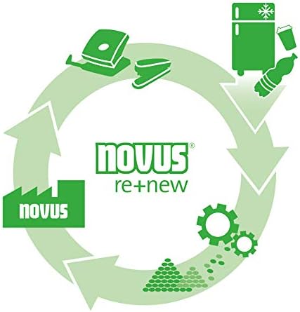 Novus B 216 re+ Нова Пластмасова Горна част Перфоратор от Екологично Чисти Рециклирани 16 листа с ограничител