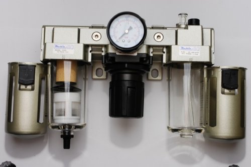 Автоматичен Дренаж Филтър FRL/Регулатор/Гресьорка 3/4 NPT 4500 л/мин със Сензор