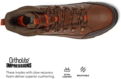 Водоустойчив мъжки туристически обувки HI-TEC Acadia WP от естествена кожа, Easy Дишащи обувки за туризъм
