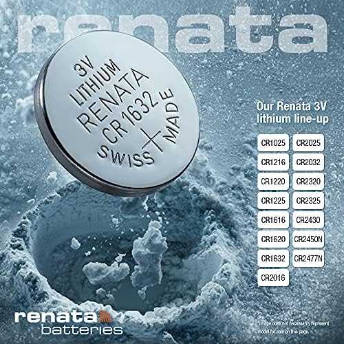 Един (1) Литиева Батерия Renata Cr2032 За часа /ключове / Приспособления 3 В блистер