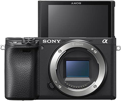 Беззеркальная камера Sony a6400 (ILCE-6400/B) + Карта с памет 64 GB + 2 батерия NPF-W50 + четец за карти + Led светлини