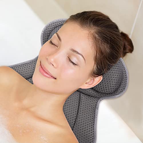 Healifty Възглавници за спане на гърба, за бани, за подкрепа на врата, въздушна Възглавница за баня, Спа-възглавница