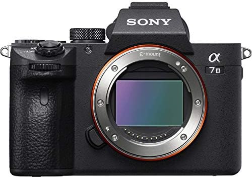 Полнокадровая беззеркальная камера Sony a7 III ILCE7M3/B със сменяеми обективи и 3-инчов LCD дисплей, само в