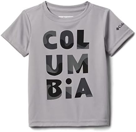Тениска с изображение на Grizzly Ridge Сс за момчета Columbia Бойс