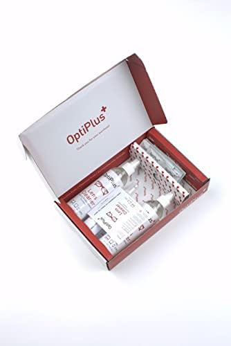 Препарат за почистване на лещи Optiplus и кърпа от микрофибър XL Премиум-клас в опаковка (26 течни унции)